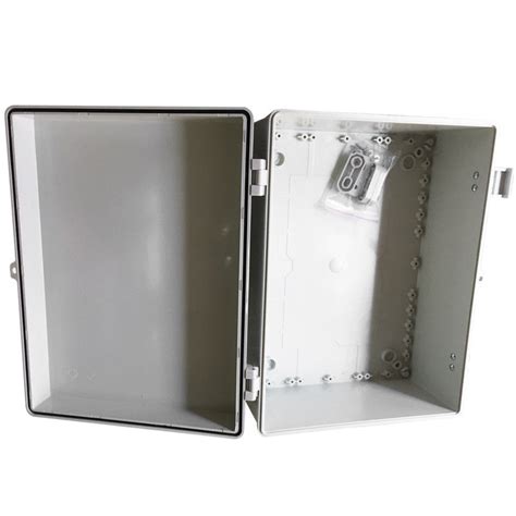 10x 10x 10 hinged plastic electrical enclosure box|plastic electrical enclosures.